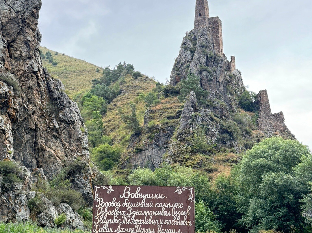 Tower Complex Vovnushki-Dzheyrakh必去景点