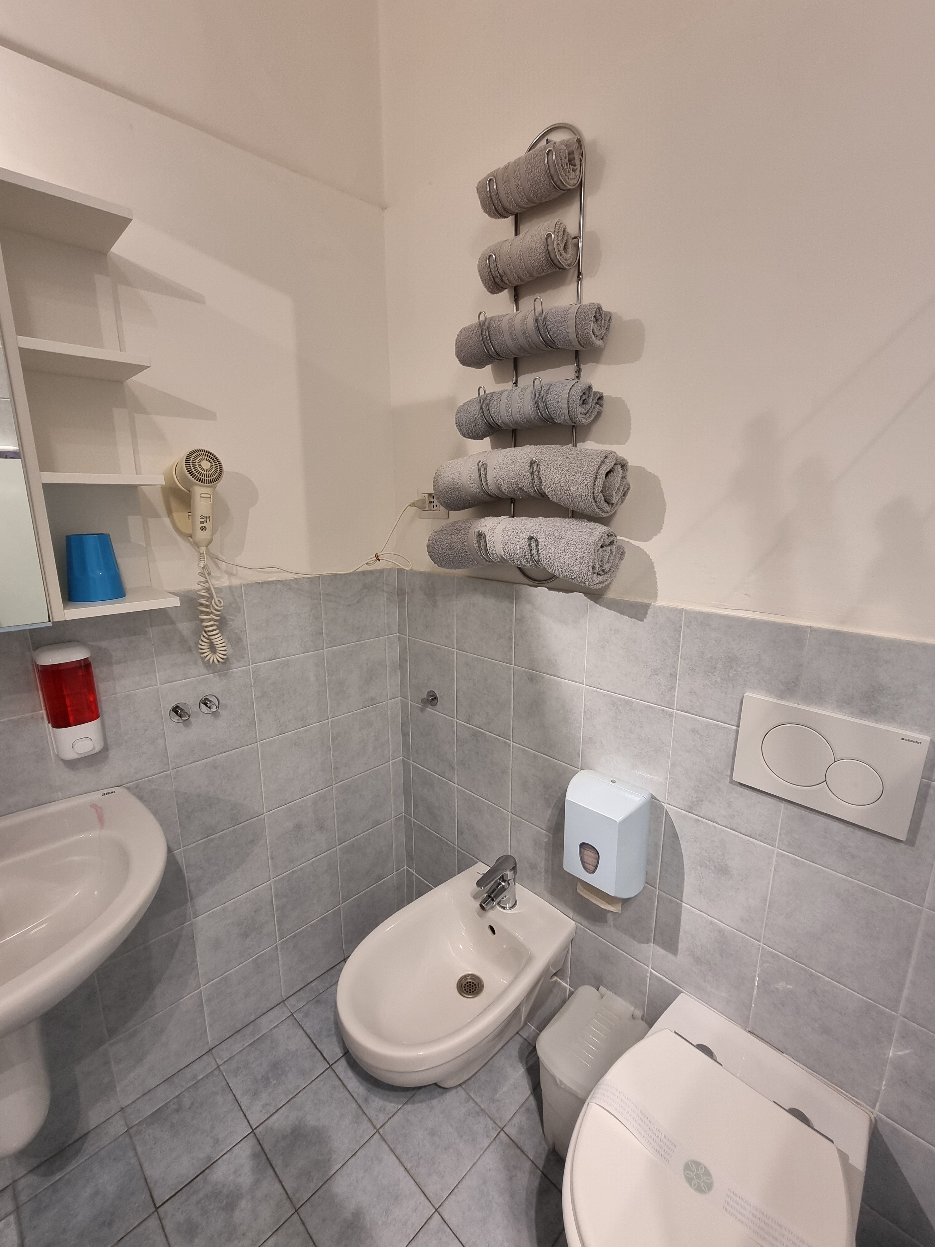 B&b La Rosa Di Orvieto-浴室