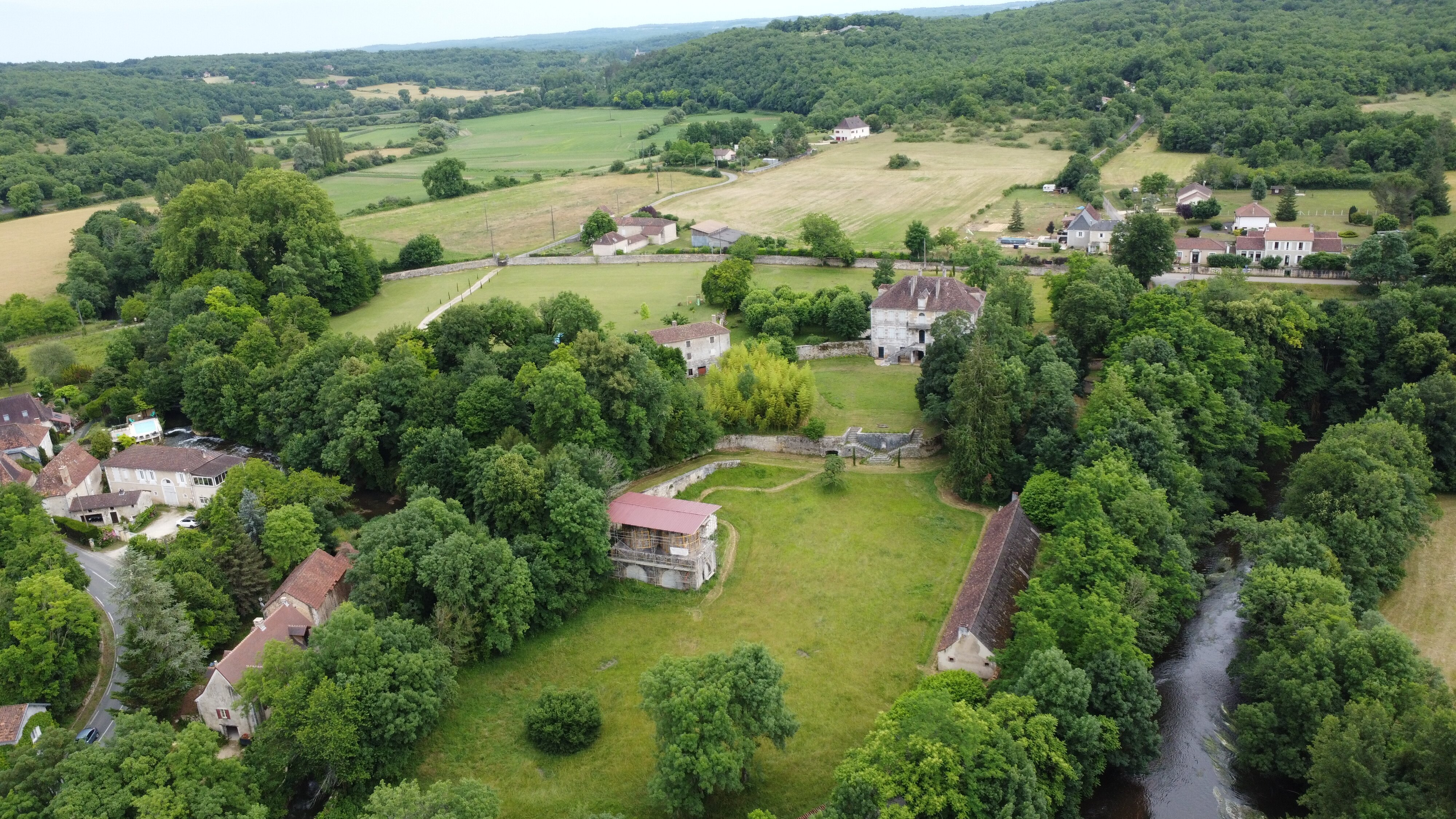Chateau La Barge-浴室