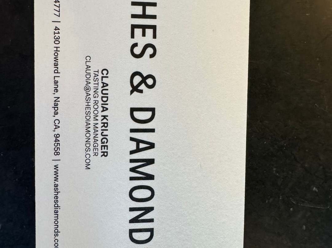 Ashes & Diamonds Winery-纳帕必去景点