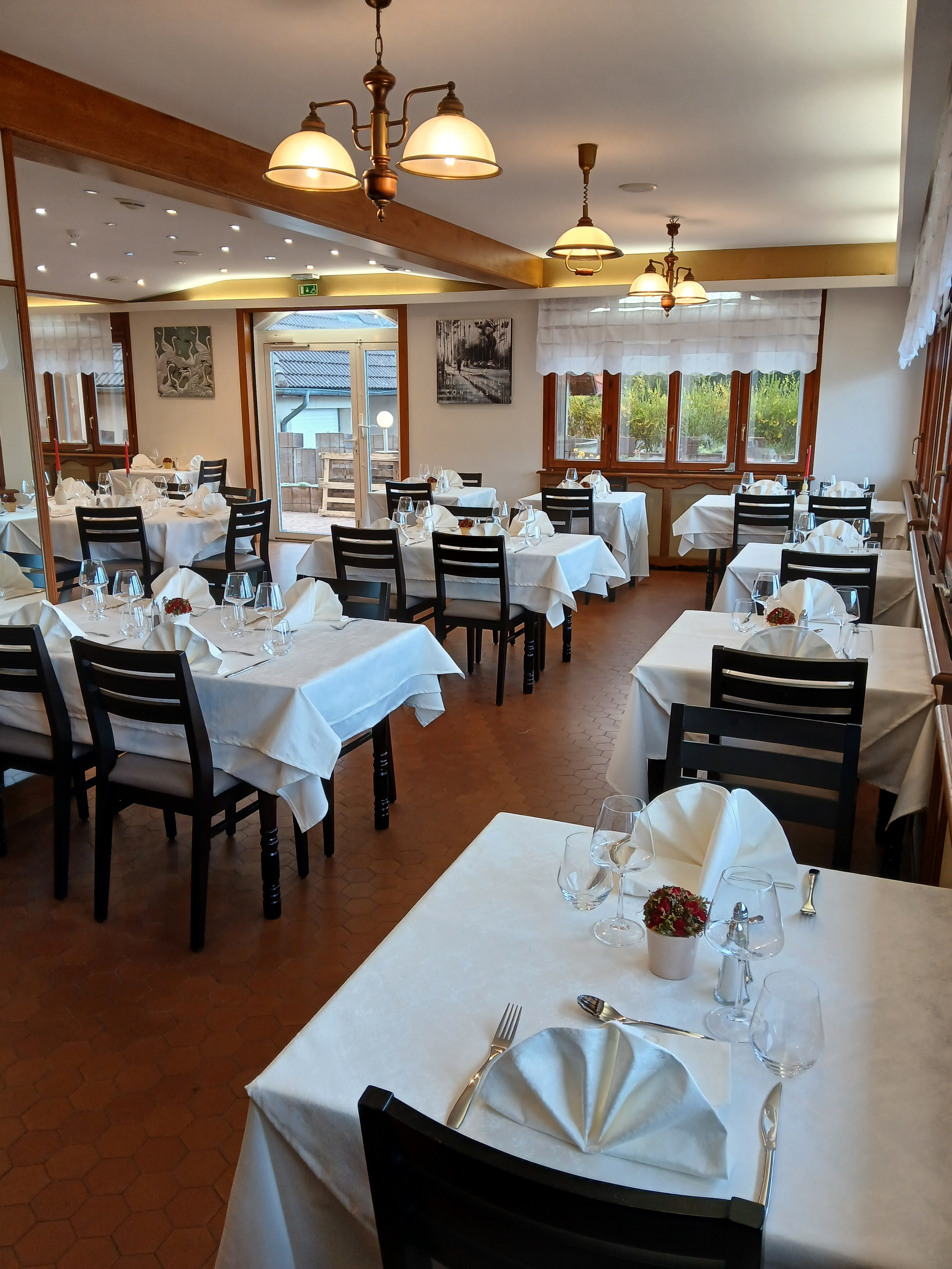 Hôtel Restaurant l'Orée des Roches-餐饮