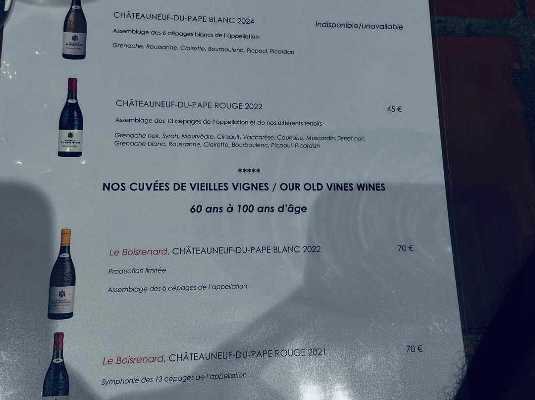 Domaine de Beaurenard景点图片