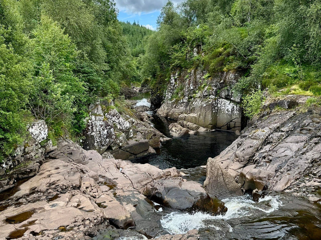 Bracklinn Falls Bridge and Callander Crags-卡兰德必去景点