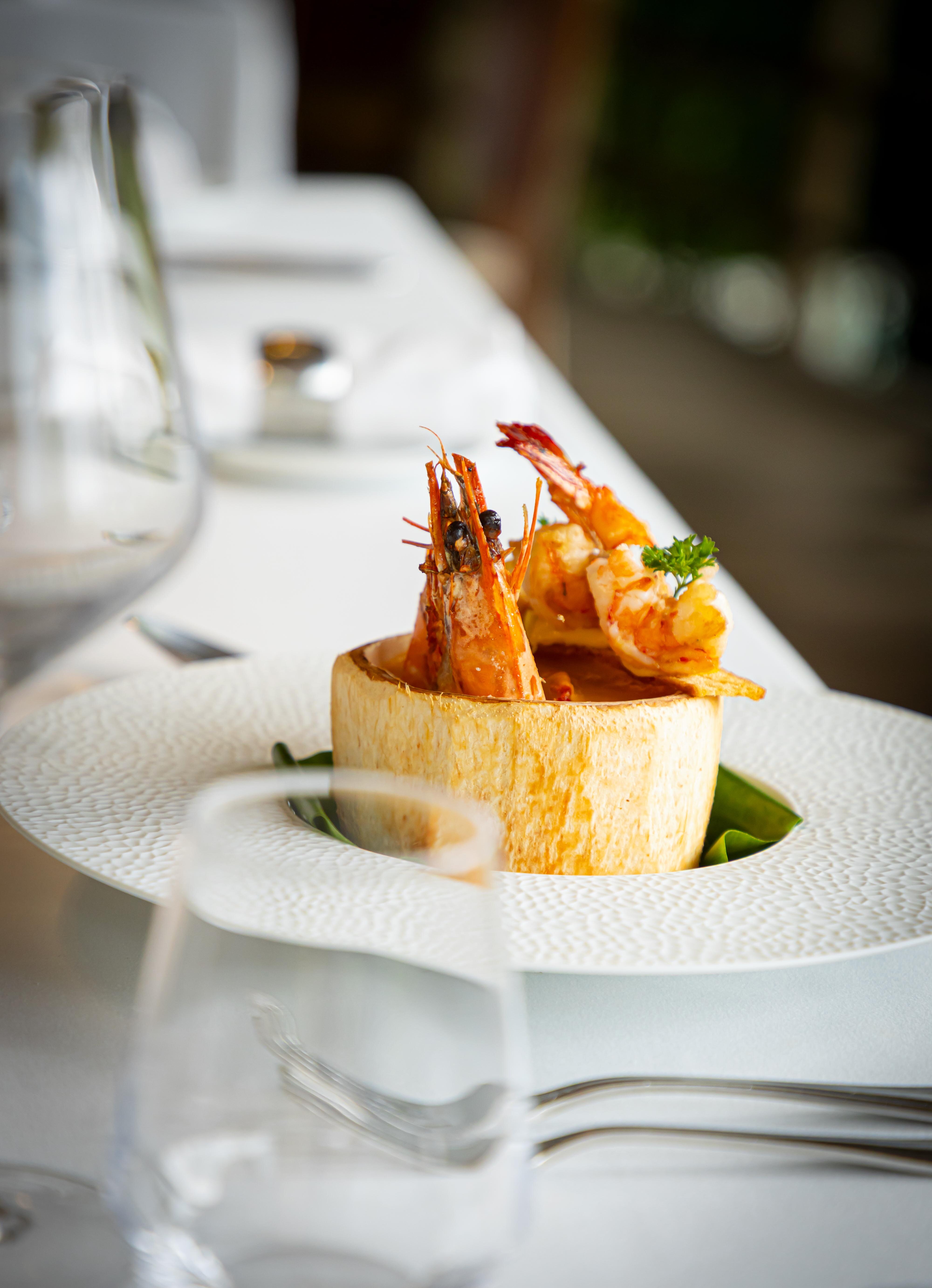 桑希巴白沙豪华别墅及Spa酒店-餐饮