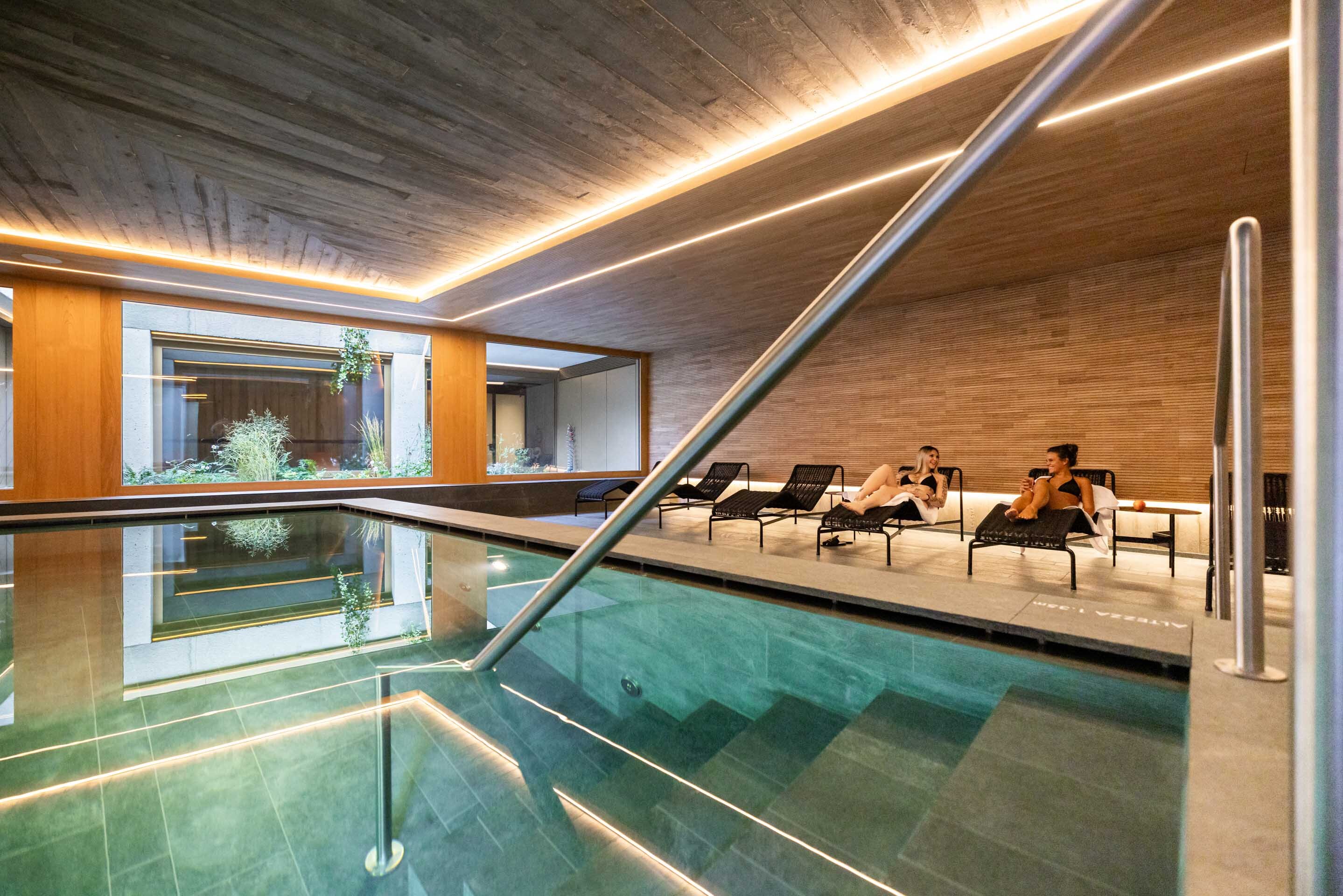 Albergo Croce Bianca-泳池