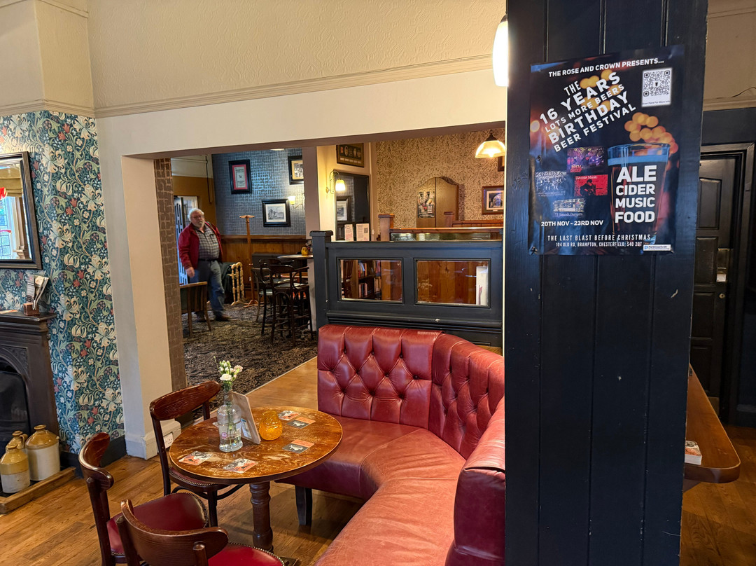 The Rose and Crown Brampton-切斯特菲尔德必去景点