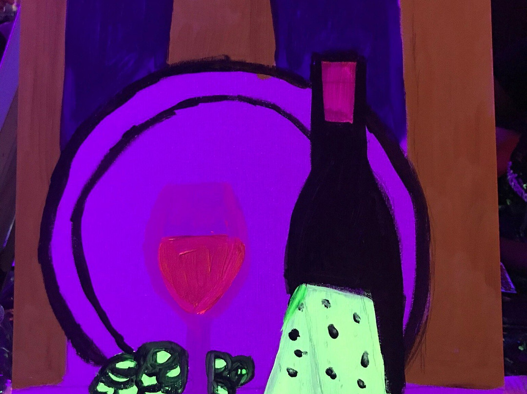 Bottomless Paint in the Dark at Rembrandt Van Wine-伦敦必去景点