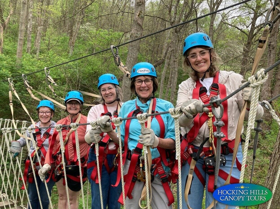 Hocking Hills Canopy Tours-Rockbridge必去景点