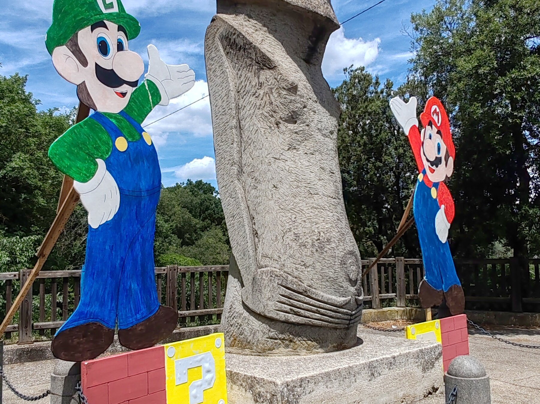 Statua Moai-Vitorchiano必去景点