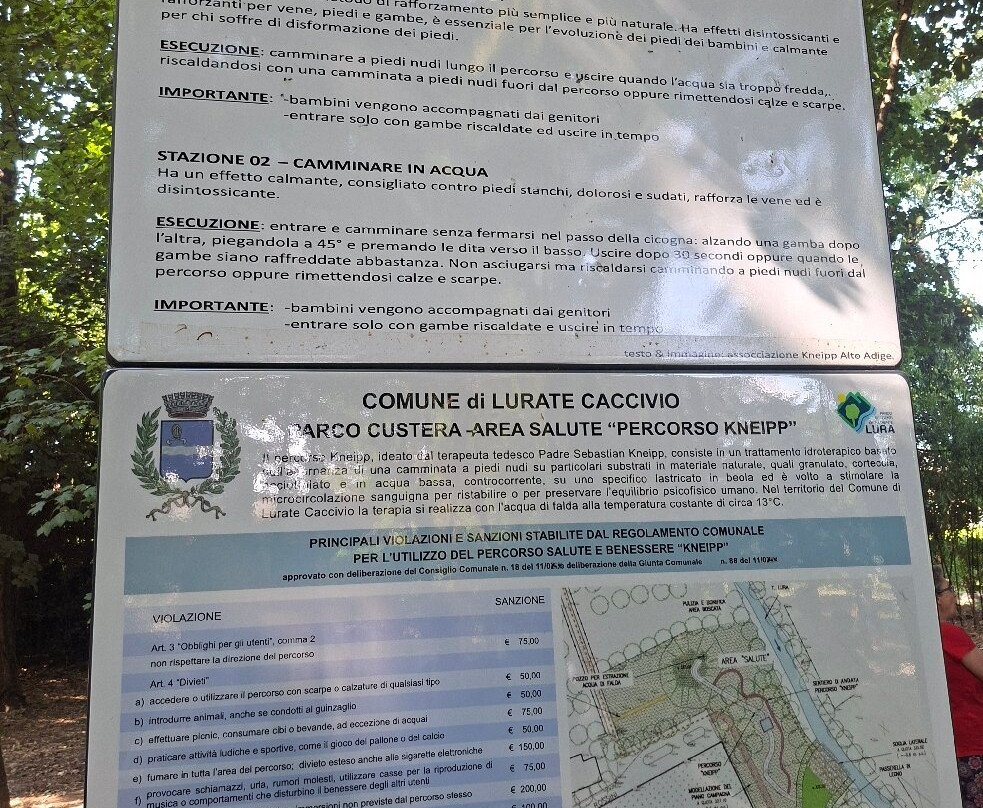 Percorso Kneipp-Lurate Caccivio必去景点
