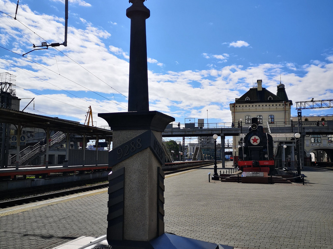 Monument The end of Trans-Siberian Railway-海参崴必去景点