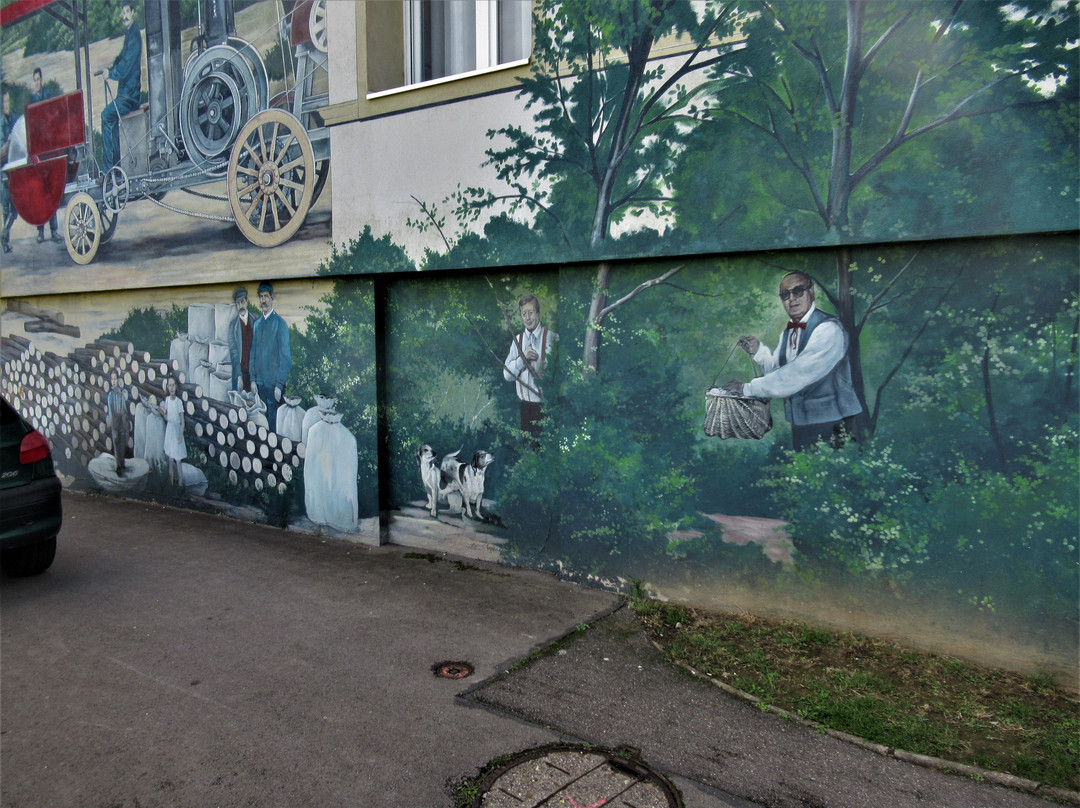 Fresque "Le bois"景点图片