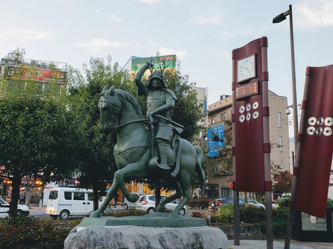 Equestrian Statue of Sanada Yukimura-上田市必去景点