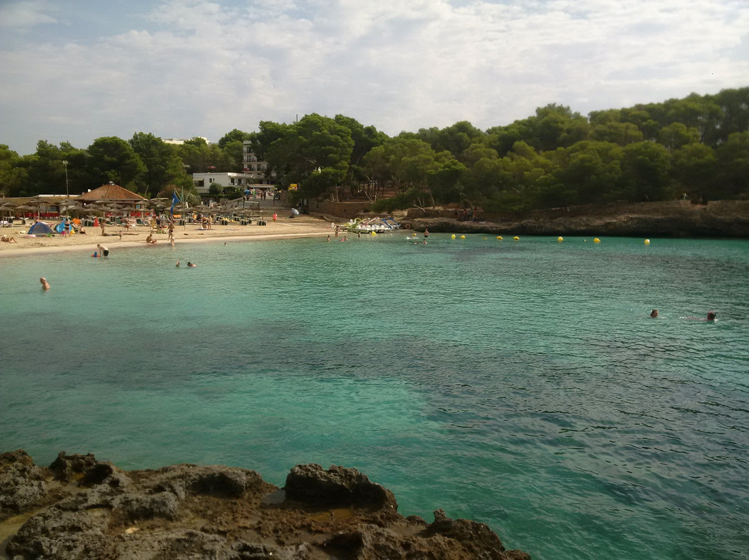 Cala d'en Borgit Beach-桑塔尼必去景点