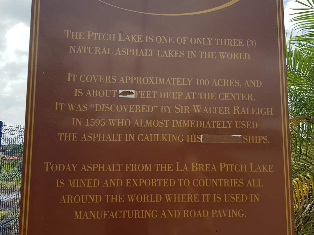 The Pitch Lake-La Brea必去景点