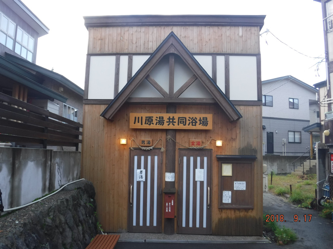 Zao Onsen Kawarayu Public Bathhouse景点图片