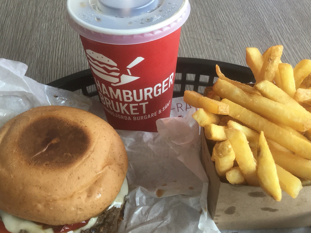 Glanshammar餐馆和美食-Hamburgerbruket
