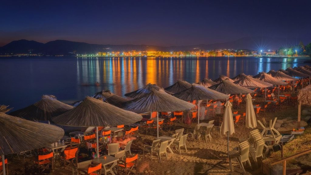 Nea Artaki餐馆和美食-Kalamia Beach Bar