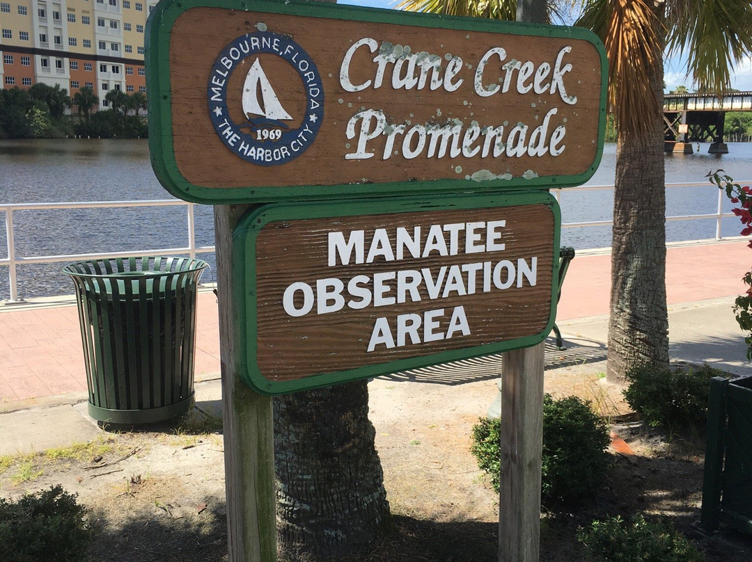Crane Creek Promenade Manatee Observation Area景点图片
