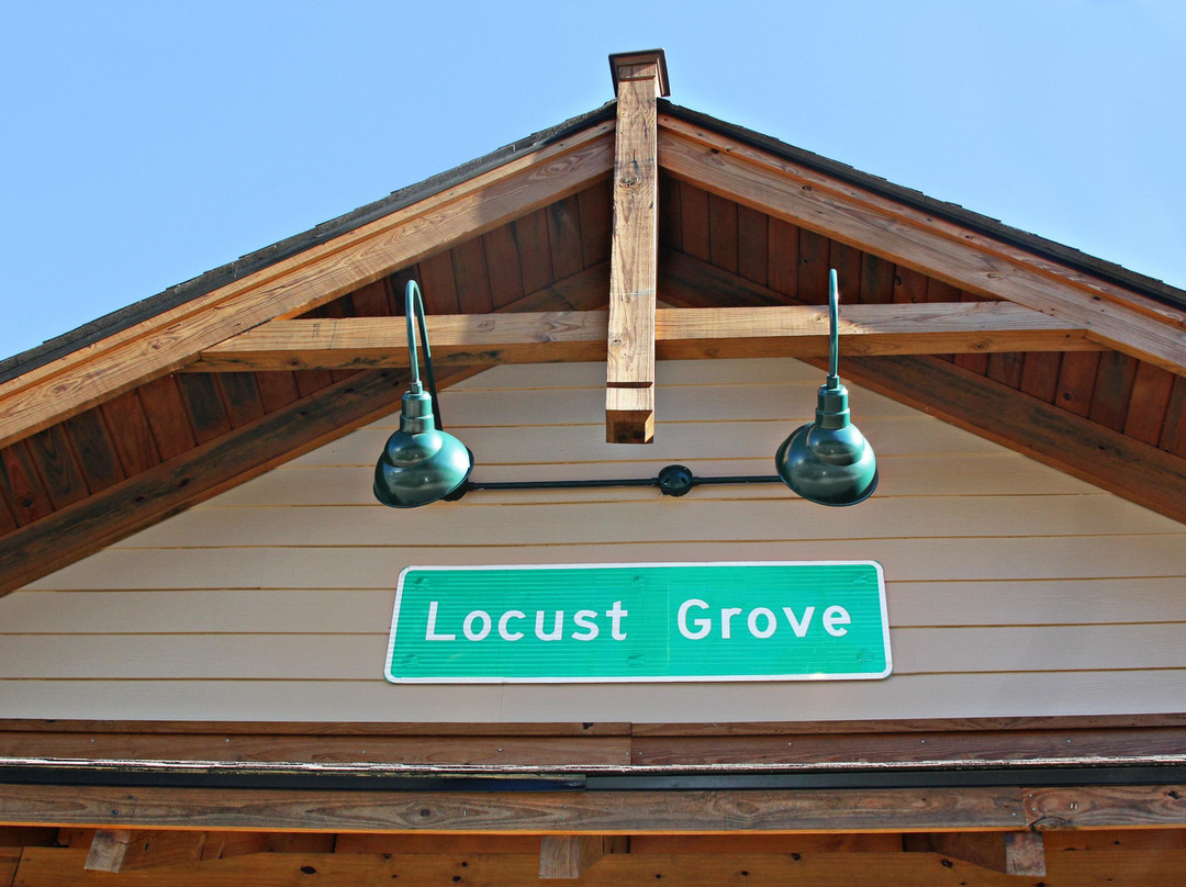 Locust Grove Train Viewing Platform-Locust Grove必去景点