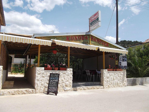 Zirje Island餐馆和美食-Konoba Sampjer