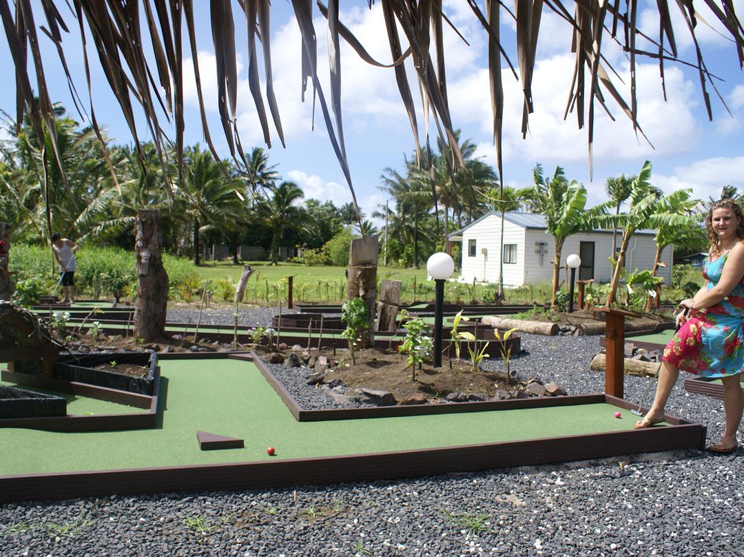 Aroa Village & Mini Golf-拉罗汤加必去景点