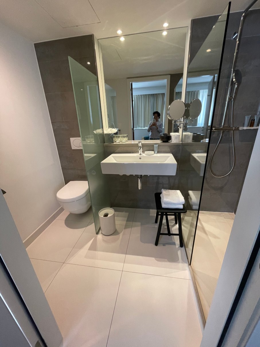 布鲁塞尔中央枕头市酒店-浴室