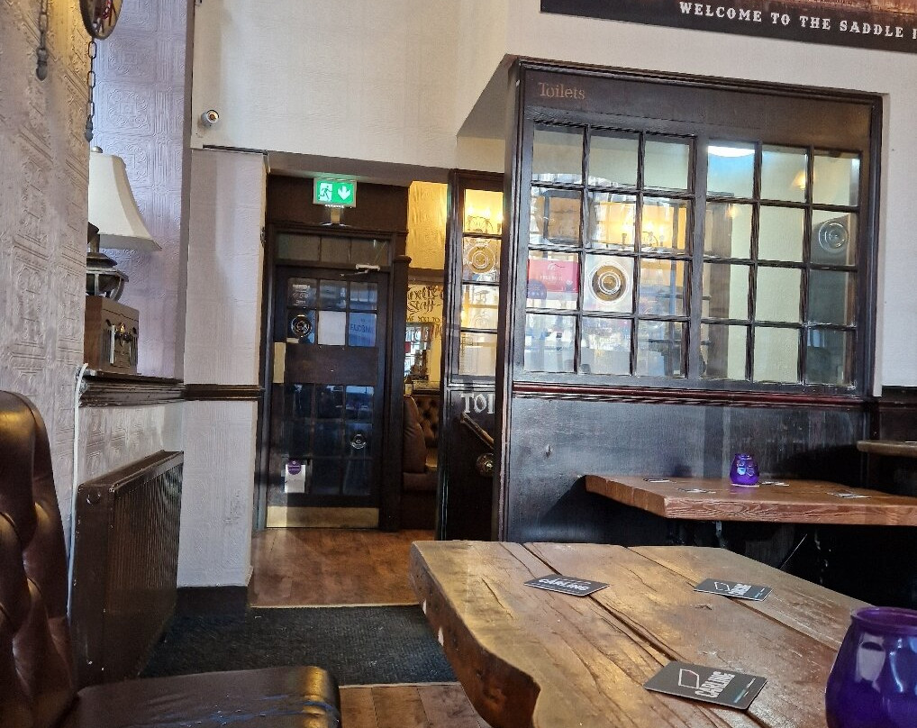 The Saddle Inn Pub.