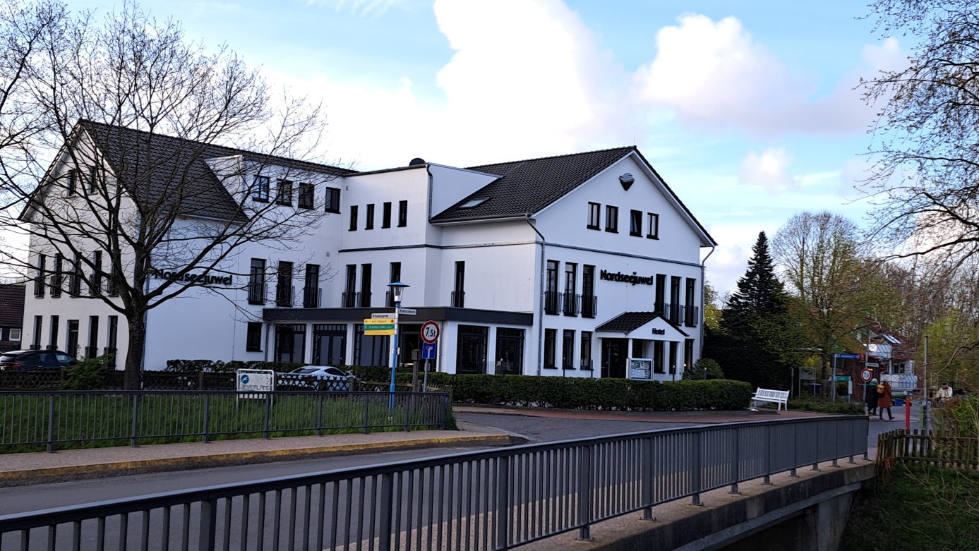 Hotel Nordseejuwel-浴室