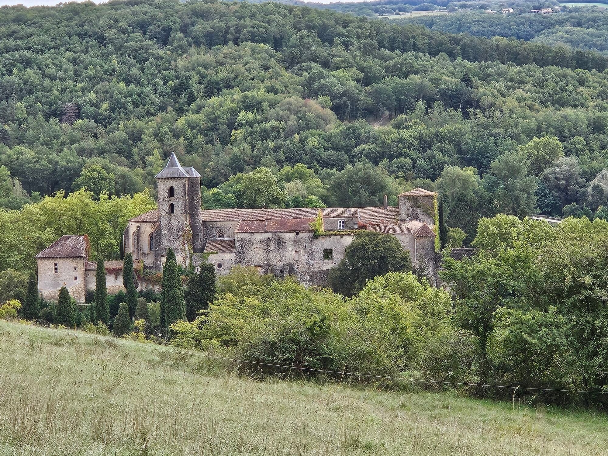 L'Abbaye Chateau De Camon-浴室