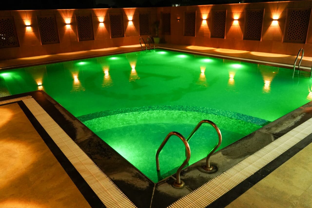 Hotel Anand International Bodhgaya-泳池