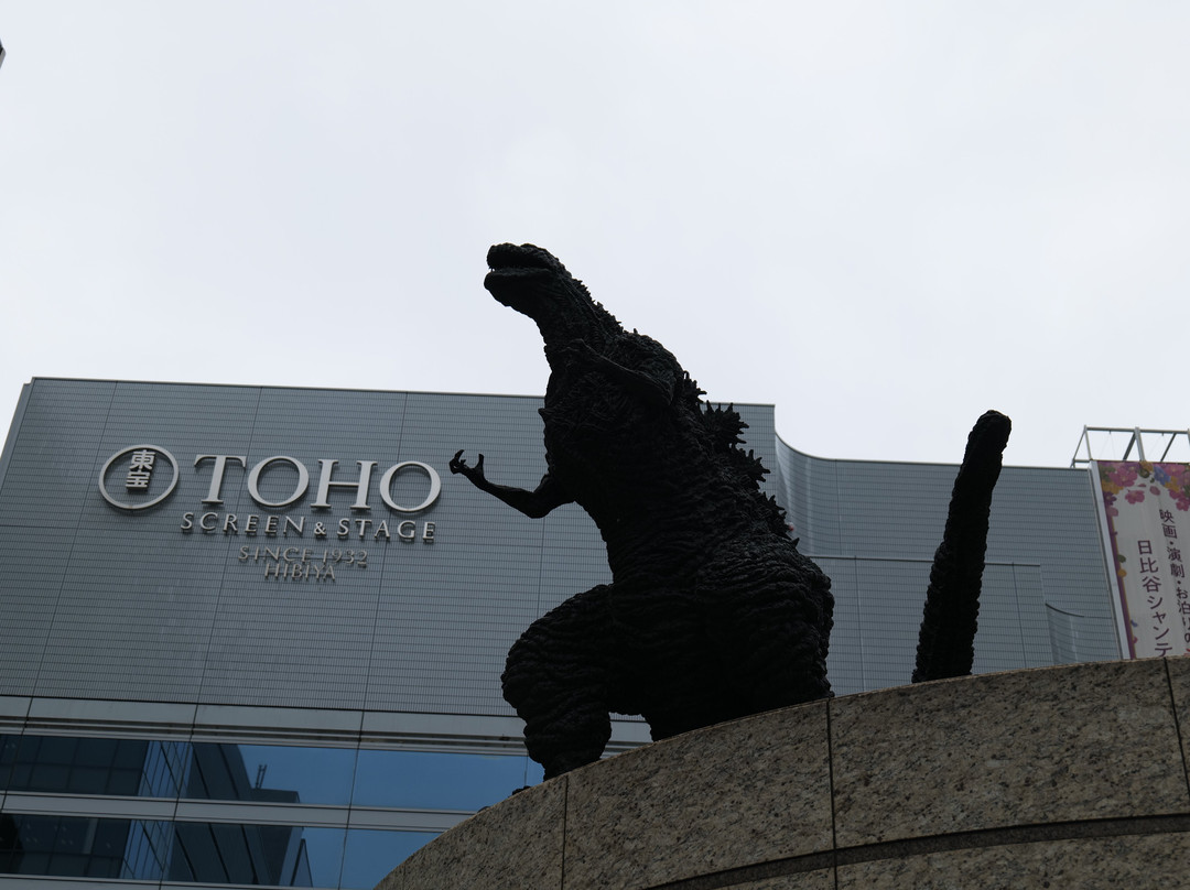 Godzilla Statue-Yurakucho必去景点