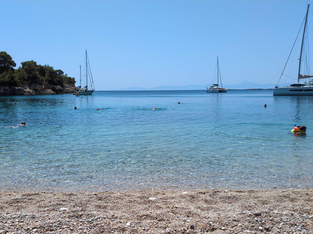 Roussoum Gialos Beach-Patitiri必去景点