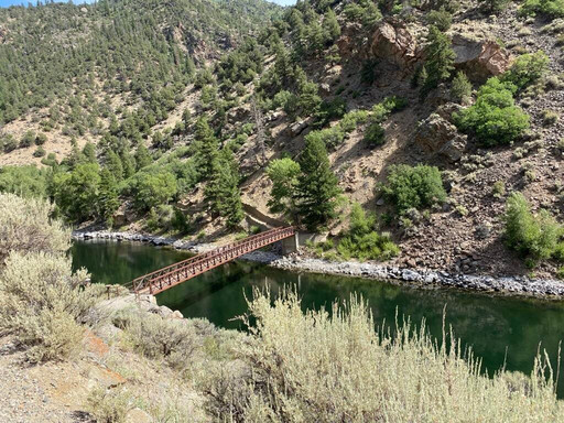 Cimarron Canyon Rail Exhibit-Cimarron必去景点