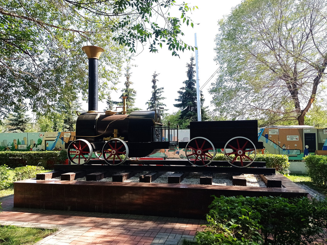 Monument to the First Steam Locomotive Cherepanovykh-克拉斯诺亚尔斯克必去景点