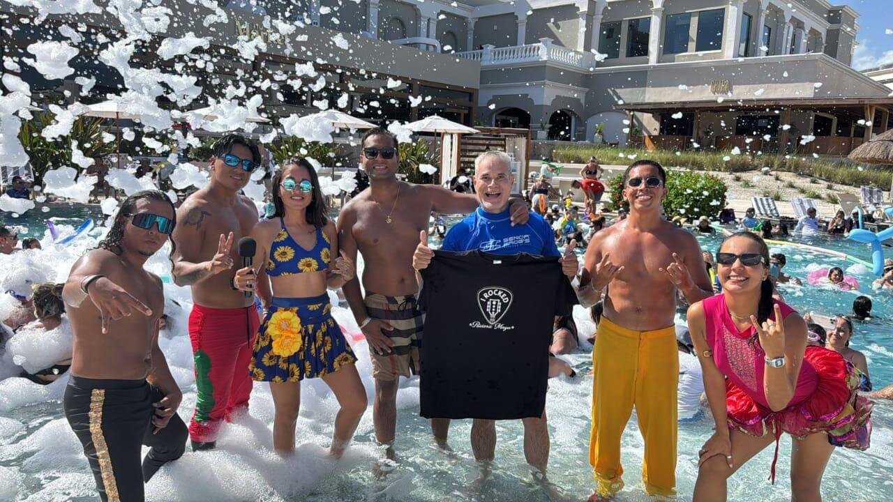 Hard Rock Hotel Riviera Maya-泳池