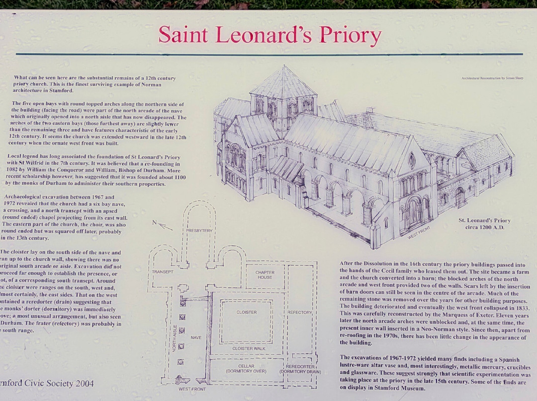 St Leonards Priory-斯坦福德镇必去景点