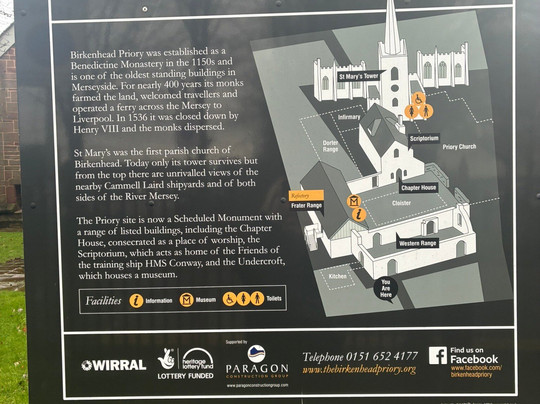 Birkenhead Priory-Birkenhead必去景点