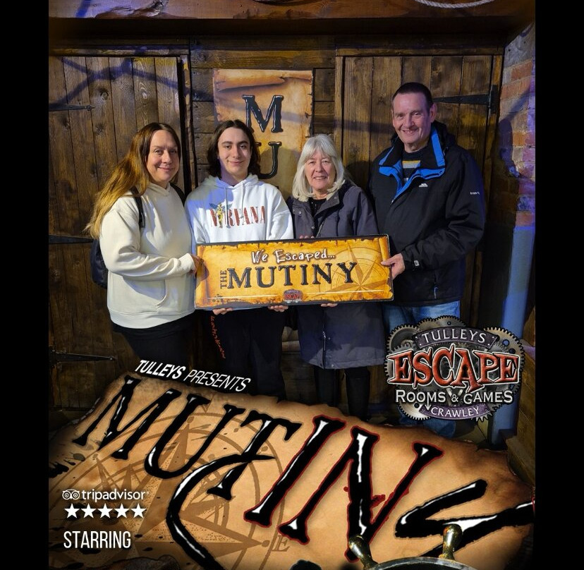 Tulleys Escape Rooms & Games-克劳利必去景点