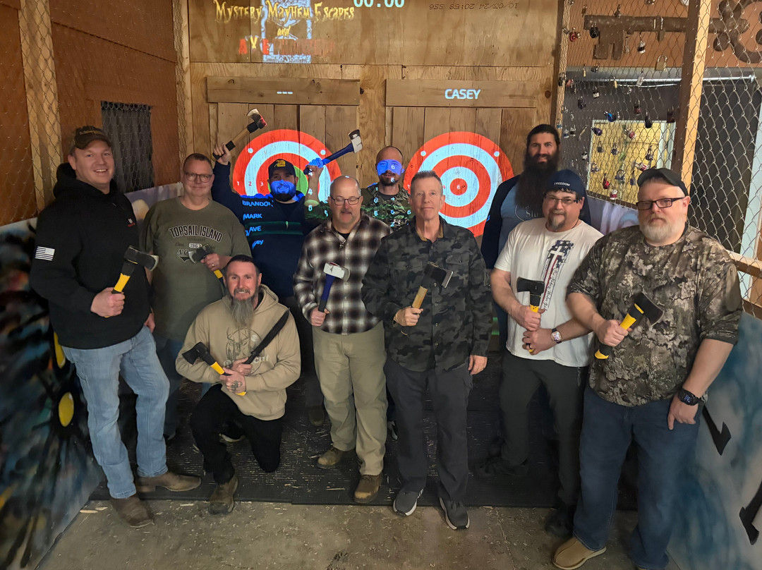 Mystery Mayhem Escapes & Axe Throwing-Slippery Rock必去景点