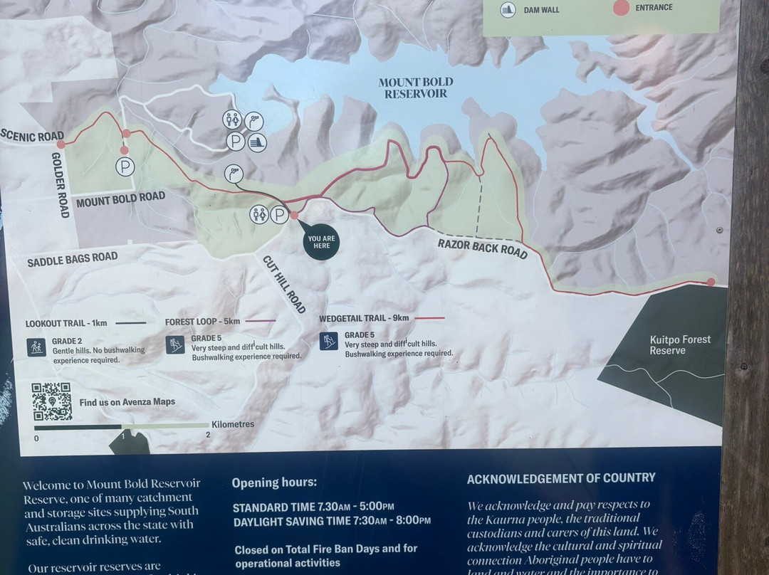 Mount Bold Reservoir-Kangarilla必去景点