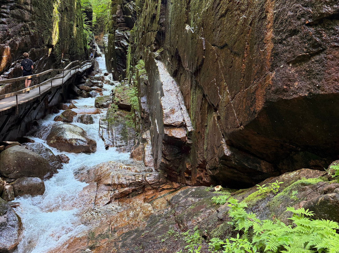 Flume Gorge-林肯必去景点