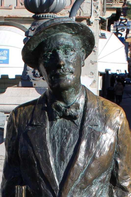 Statua di James Joyce-的里雅斯特必去景点