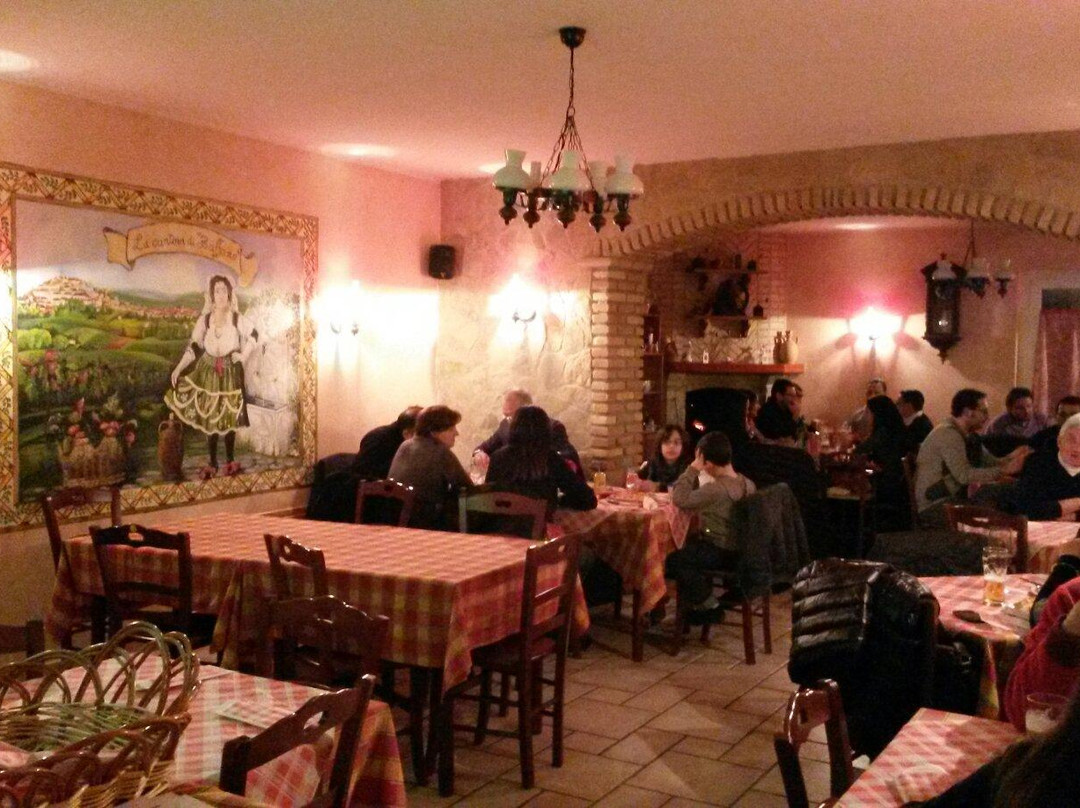 Casalbore餐馆和美食-La Cantina di Baffone