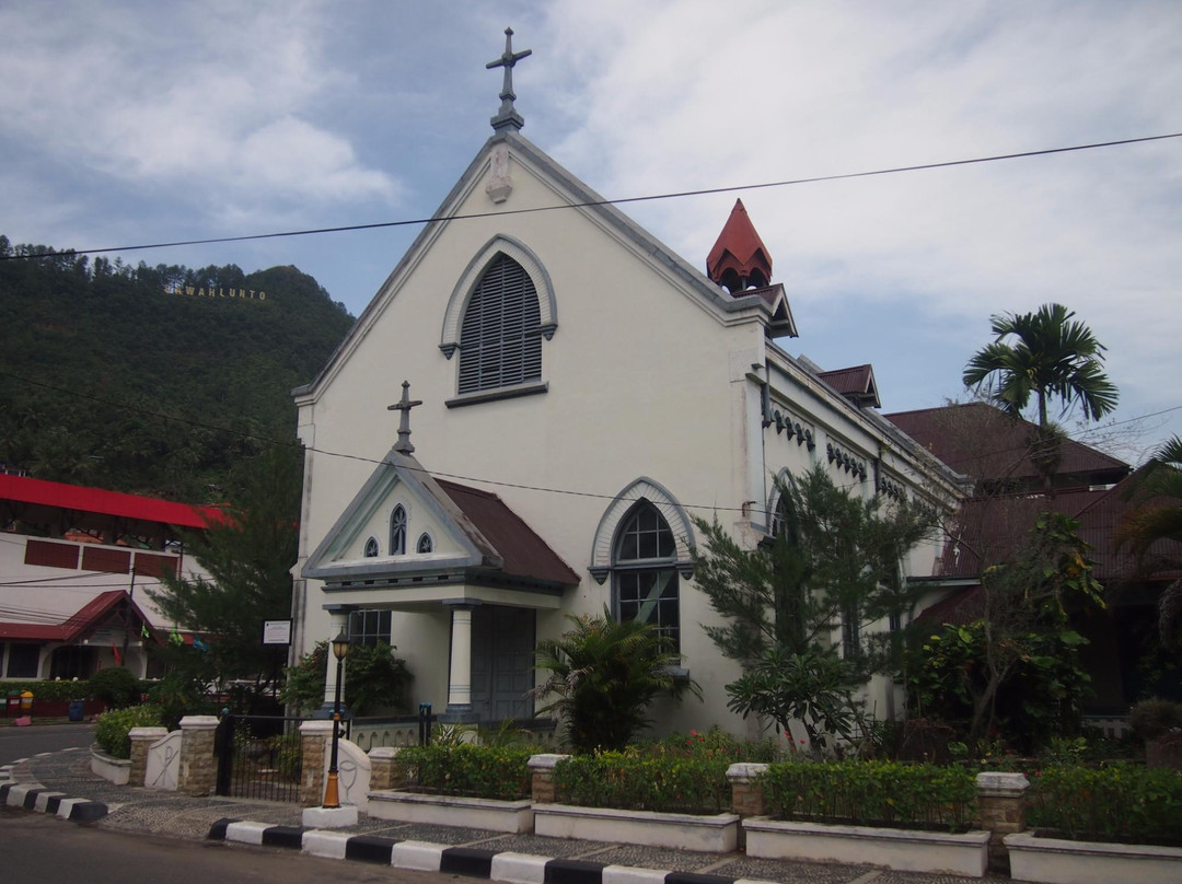 Gereja Katolik Santa Barbara Sawahlunto景点图片