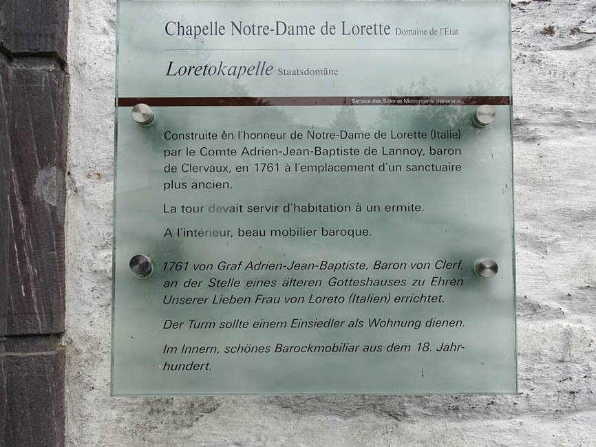 Chapelle de la Lorette-Clervaux必去景点
