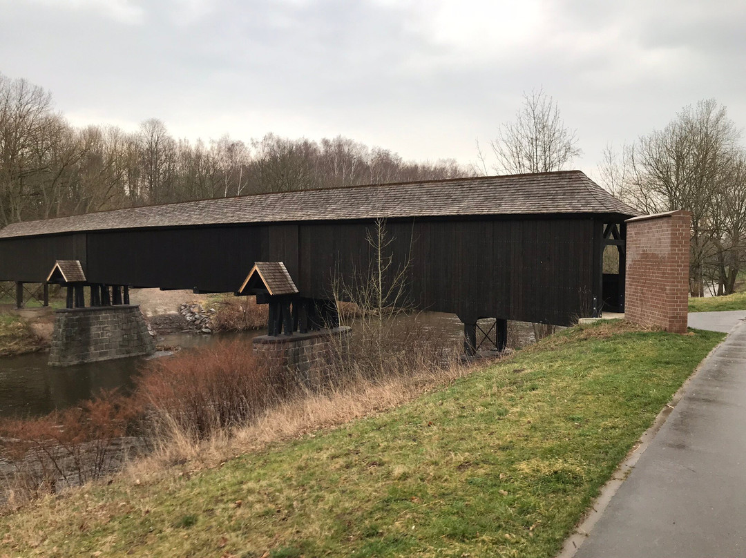 Röhrensteg Wooden Bridge-Zwickau必去景点