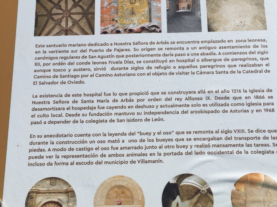 Colegiata de Santa Maria de Arbas-Villamanin必去景点