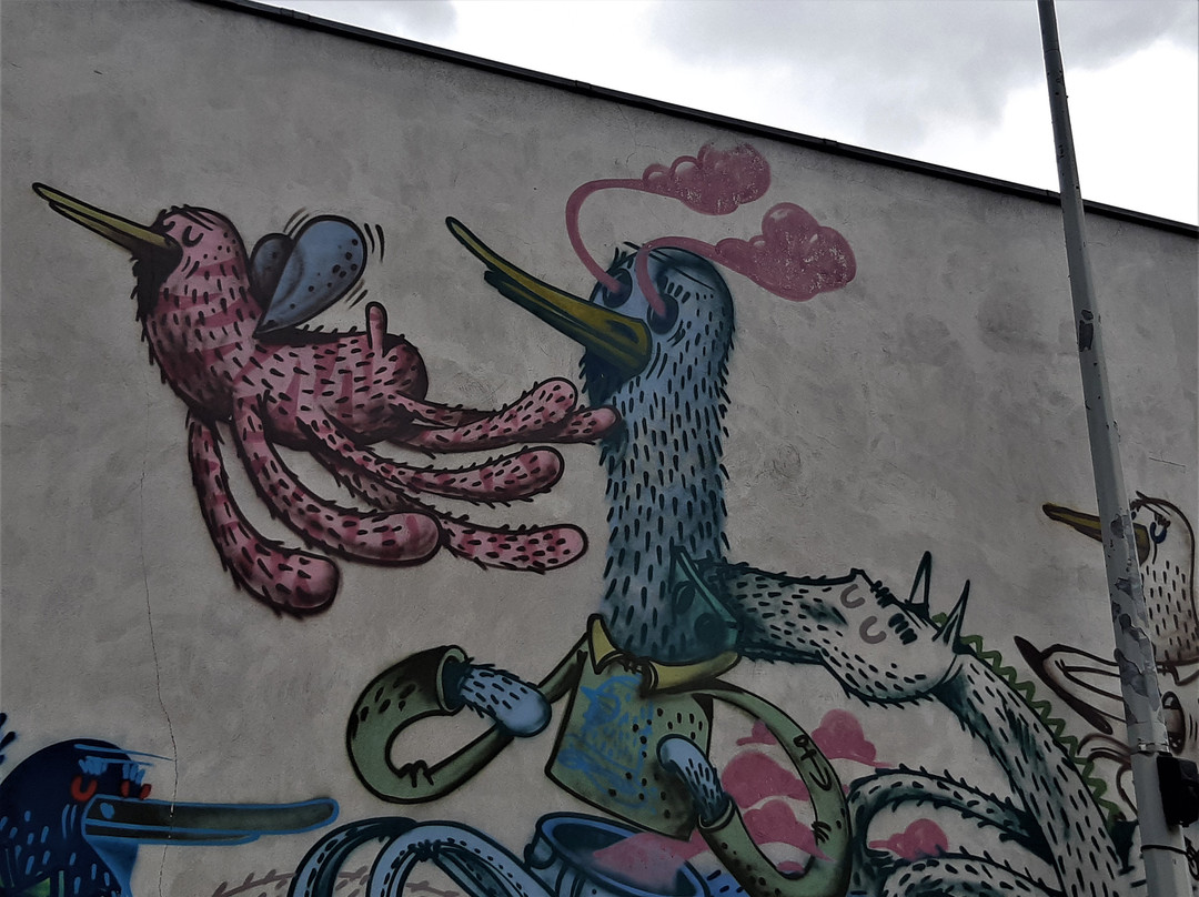 Fresque "La ronde des animaux"-巴尼奥雷必去景点