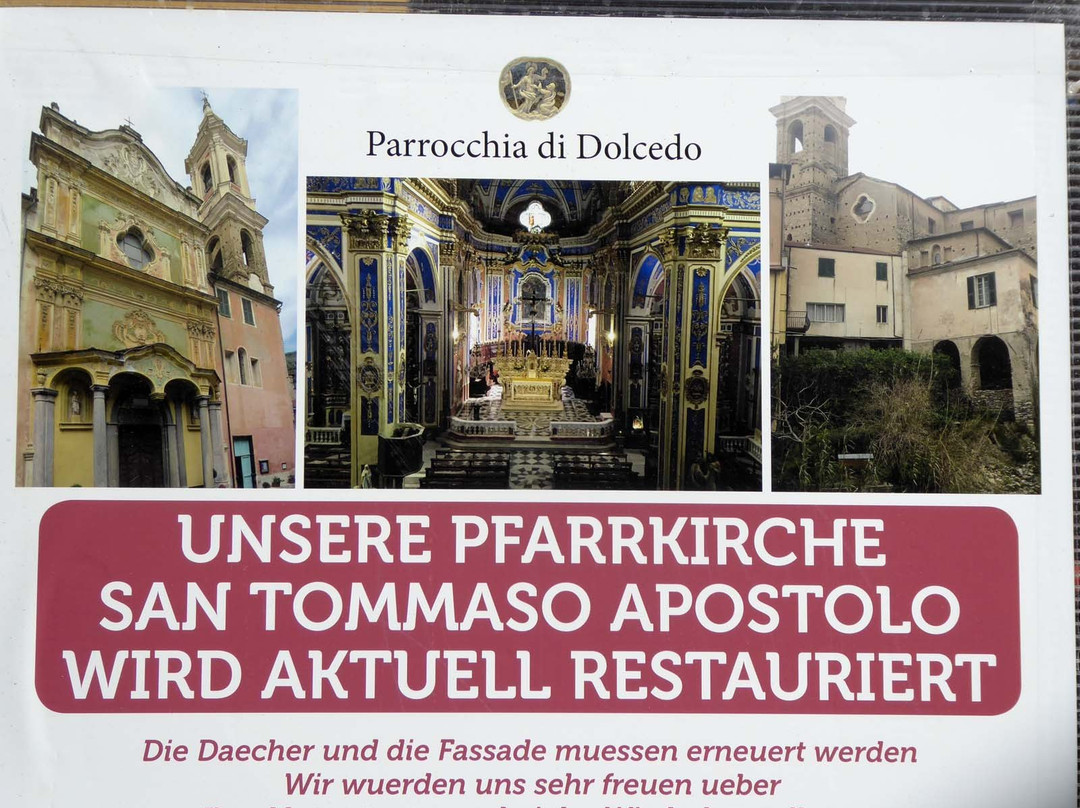 Parrocchia san Tommaso Apostolo in Dolcedo-Dolcedo必去景点